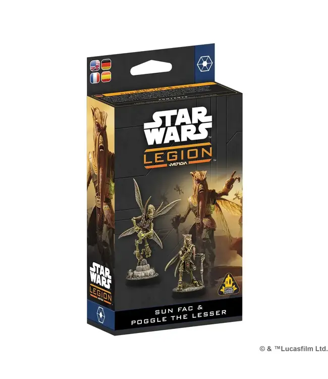 Star Wars Legion Star Wars: Legion Poggle The Lesser & Sun Fac