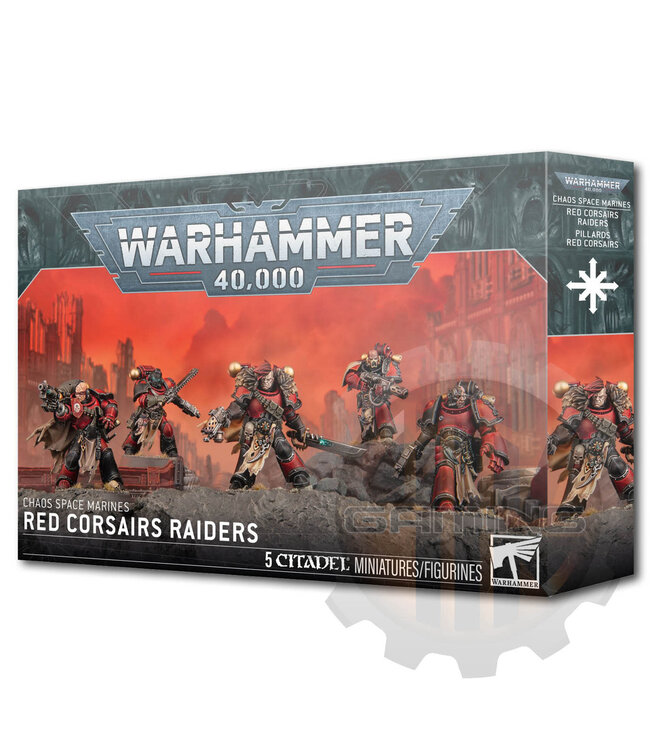 Warhammer 40000 Chaos Space Marines:Red Corsairs Raiders