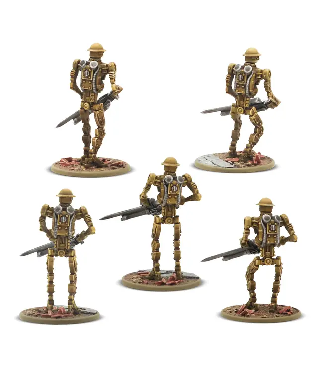 Konflikt '47 Mk I Automated Infantry Squad with MMG