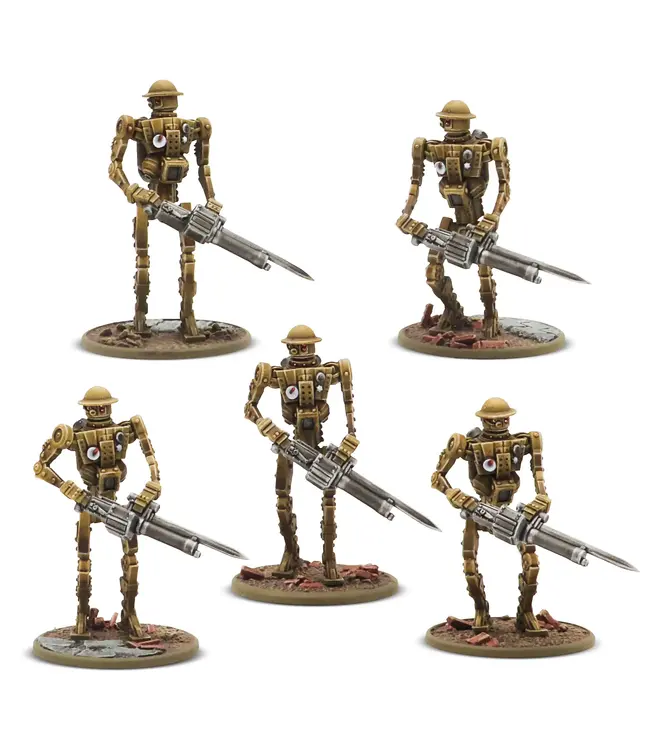 Konflikt '47 Mk I Automated Infantry Squad with MMG