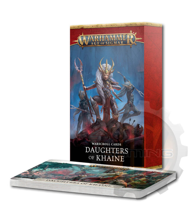 Age Of Sigmar Warscroll Cards: Daughters Of Khaine