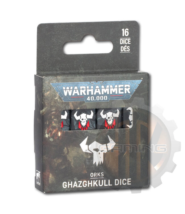 Warhammer 40000 Orks: Ghazghkull Dice