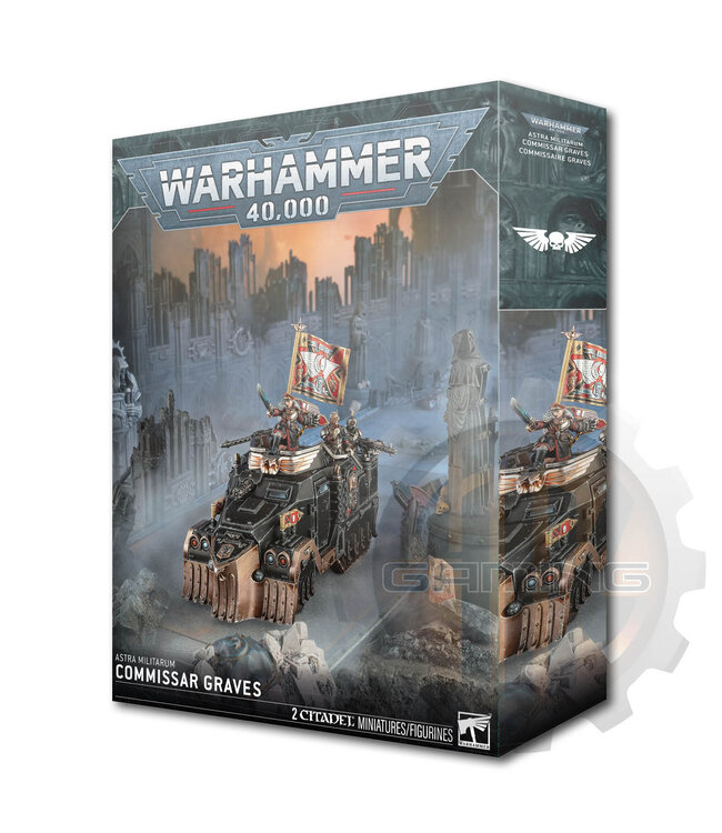 Warhammer 40000 Astra Militarum: Commissar Graves