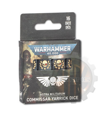 Warhammer 40000 Astra Militarum: Commissar Yarrick Dice