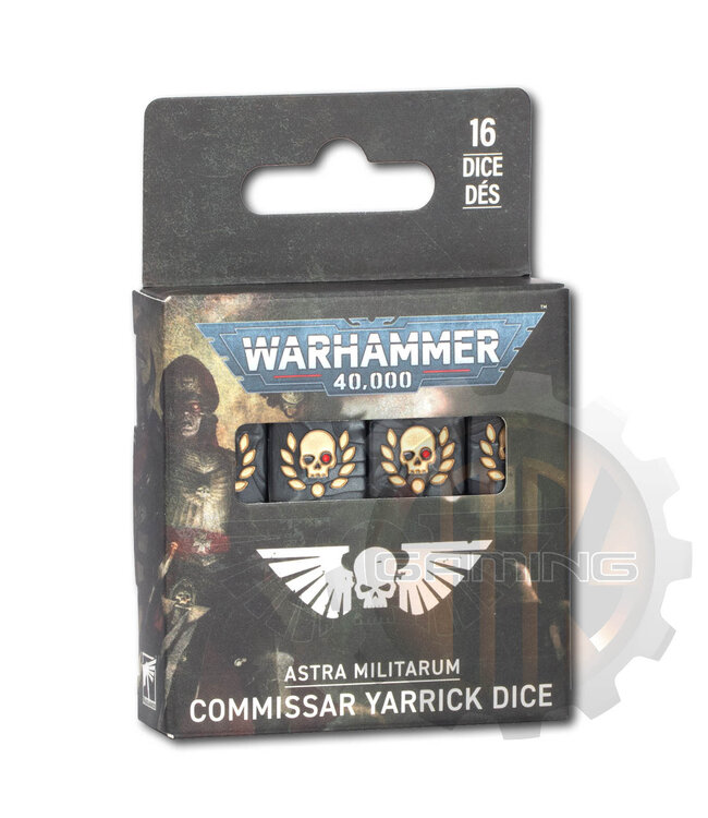Warhammer 40000 Astra Militarum: Commissar Yarrick Dice