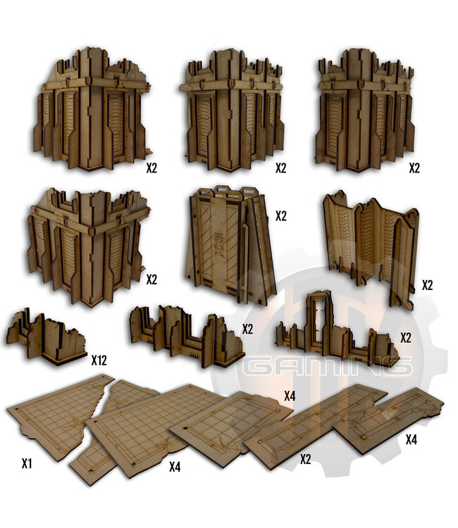 MAD Gaming Terrain GW Style Tournament Terrain Pack V1 2026