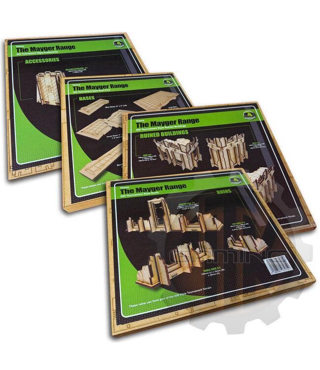 MAD Gaming Terrain GW Style Tournament Terrain Pack V1 2026