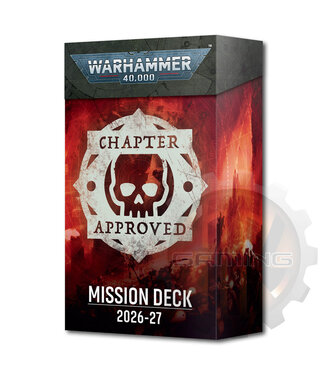 Warhammer 40000 Wh40K: Chapter Approved Mission Deck Eng