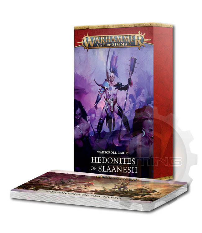 Age Of Sigmar Warscroll Cards: Hedonites Of Slaanesh