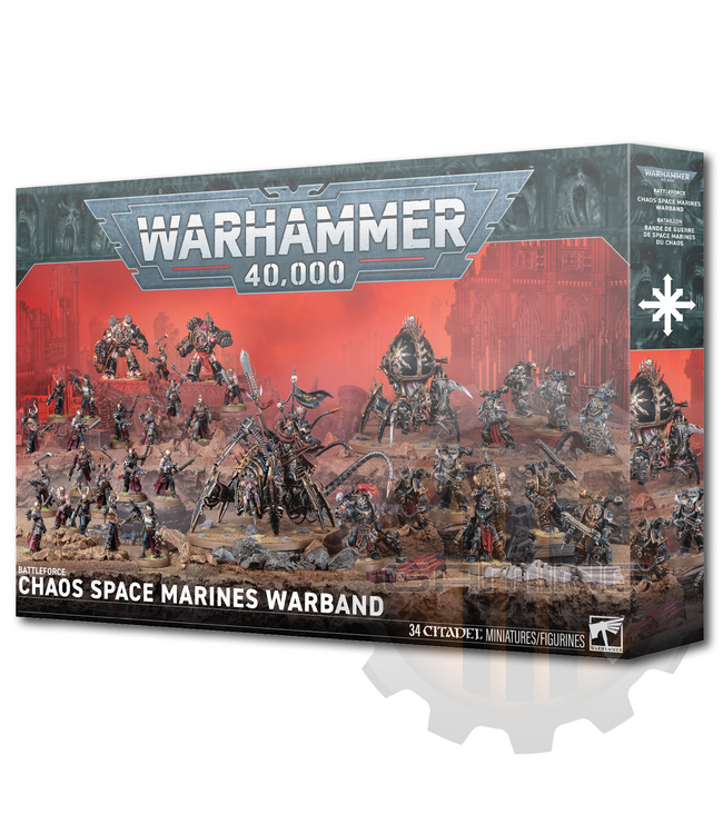 Warhammer 40000 Battleforce: Chaos Space Marines Warband