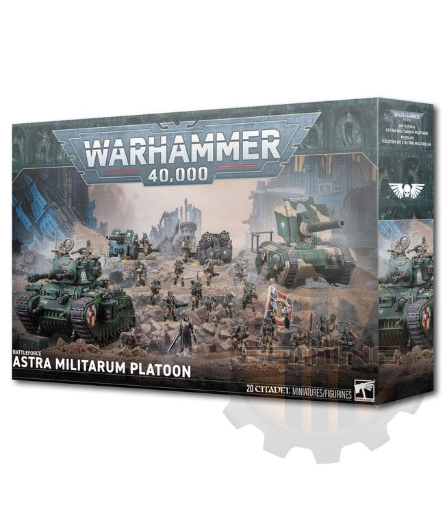 Warhammer 40000 Battleforce: Astra Militarum Platoon