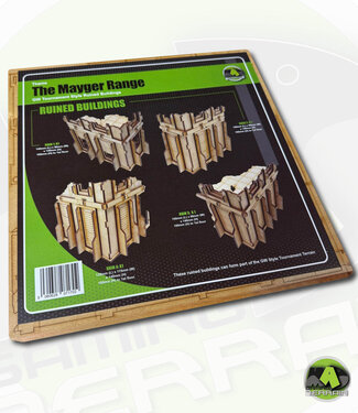 MAD Gaming Terrain GW Style Tournament Style Ruin Buildings Pack (June2026)