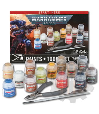 Warhammer 40000 40K Paints + Tools