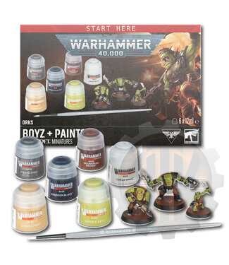 Warhammer 40000 Orks + Paints