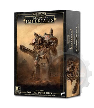 Legions Imperialis Warlord Titan with Volkite & Macro Gatling Blaster