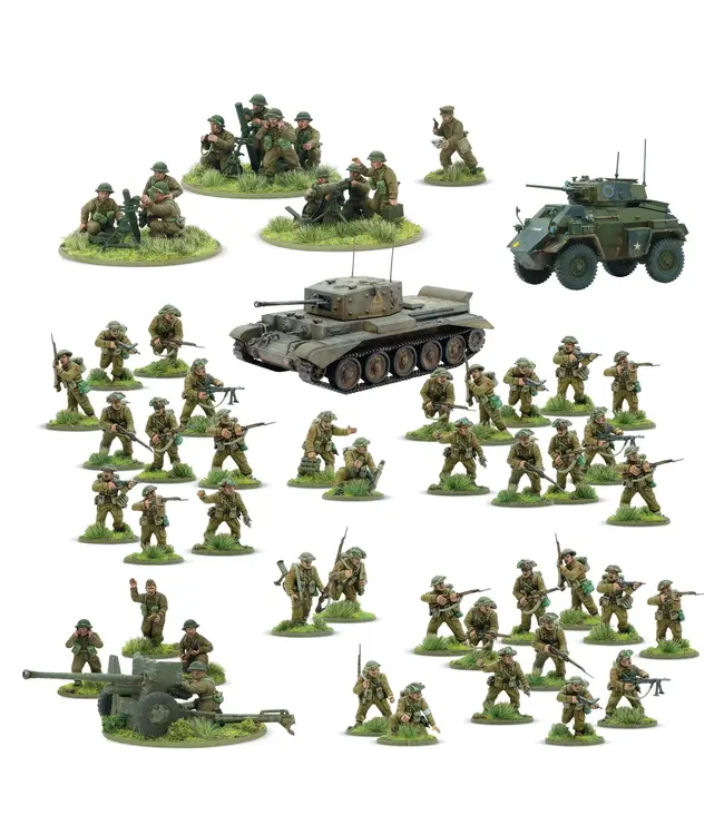 Bolt Action For King & Country - British & Canadian starter army