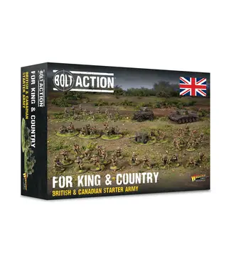 Bolt Action For King & Country - British & Canadian starter army