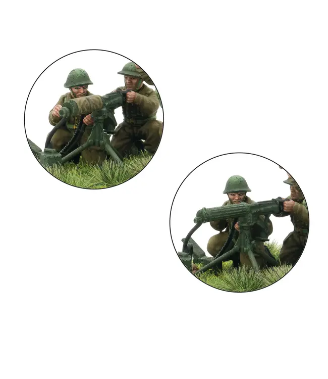 Bolt Action British Heavy weapons platoon (plastic)