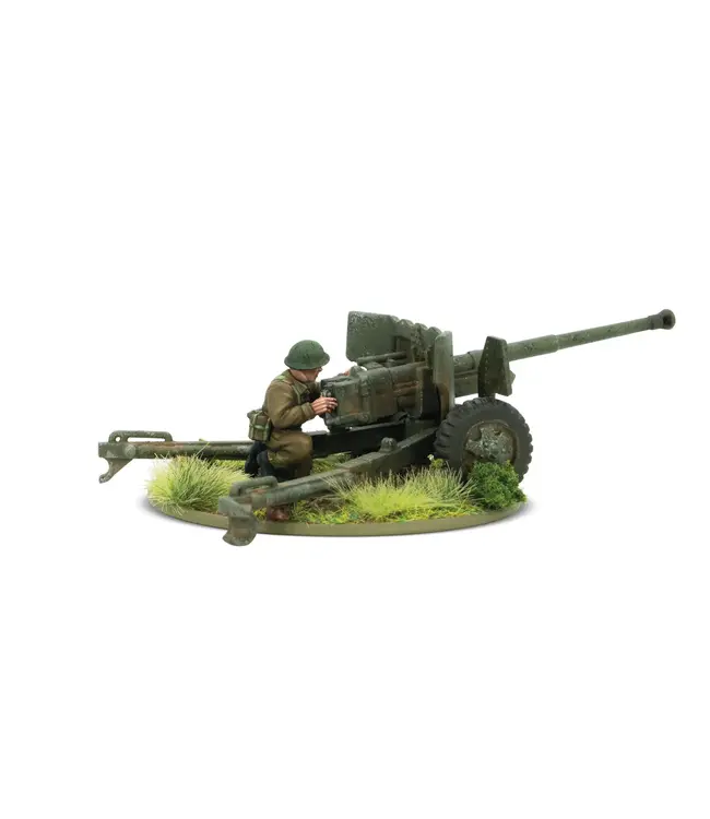 Bolt Action British 6-pounder anti-tank gun (plastic)