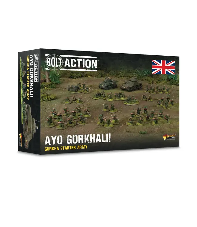 Bolt Action Ayo Gorkhali! - Gurkha starter army