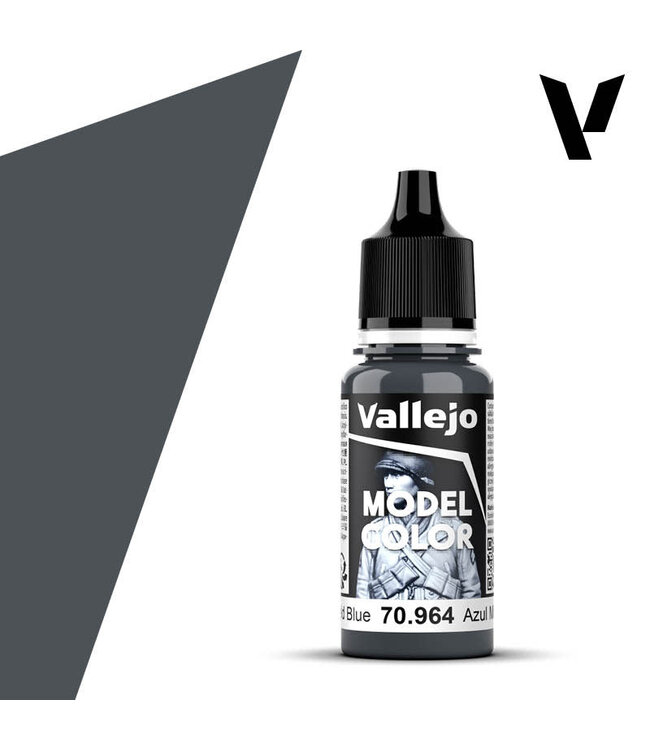 Model Color Field Blue