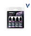 Vallejo True Metallic Metal True Metallic Metal Paint Set - Amethyst Purple (x4 Colours)