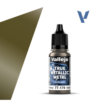 Vallejo True Metallic Metal True Metallic Metal Airbrush Aged Metal 18ml