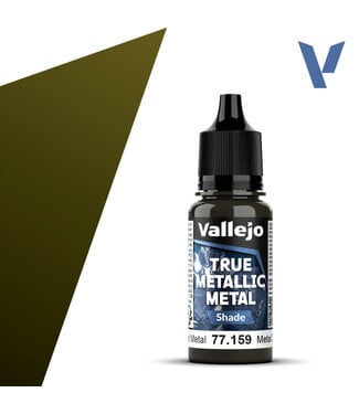 Vallejo True Metallic Metal True Metallic Metal Shade Aged Metal 18ml
