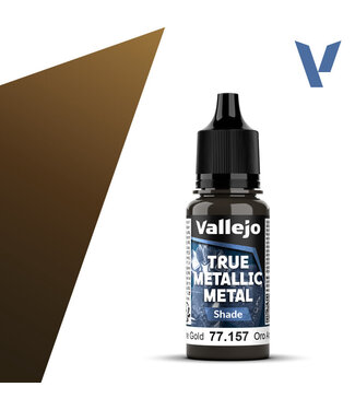 Vallejo True Metallic Metal True Metallic Metal Shade Arcane Gold 18ml