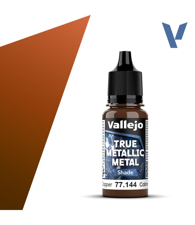 Vallejo True Metallic Metal True Metallic Metal Shade Ancient Copper 18ml