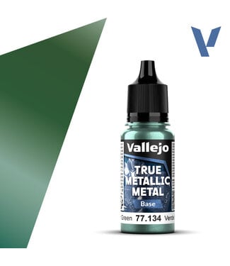 Vallejo True Metallic Metal True Metallic Metal Base Dusken Green 18ml