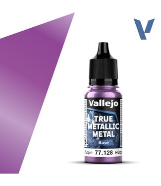 Vallejo True Metallic Metal True Metallic Metal Base Amethyst Purple 18ml