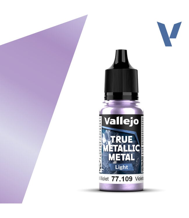 Vallejo True Metallic Metal True Metallic Metal Light Celestial Violet 18ml