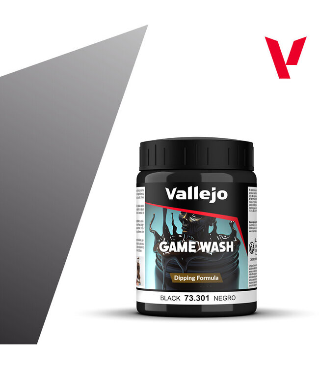Game Color Vallejo Wash - Black 200 ml