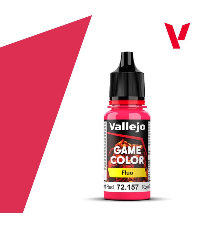 Game Color Game Color  Fluo - Fluorescent Red