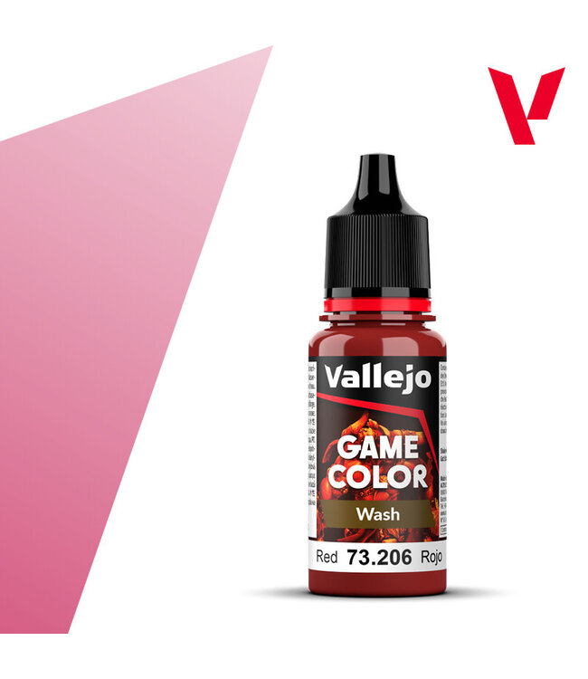 Vallejo Washes Red Shade Wash
