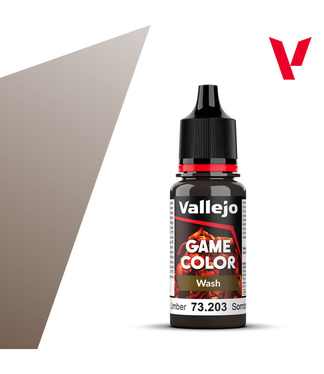 Vallejo Washes Umber Shade Wash