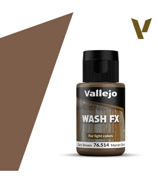 Vallejo Washes Dark Brown Wash