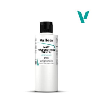 Water and Stone Effects Vallejo Polyurethane - Varnish Matte 200ml