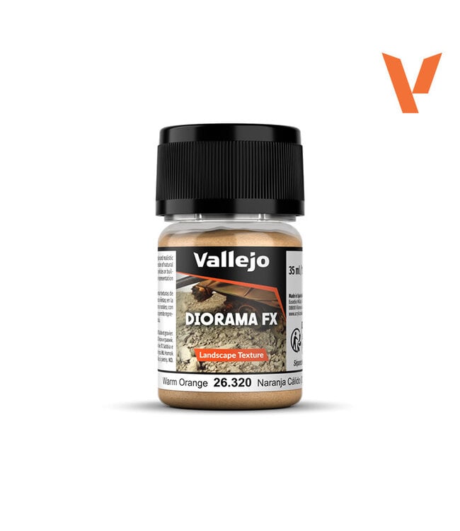 Water and Stone Effects Warm Orange 0.1-1mm