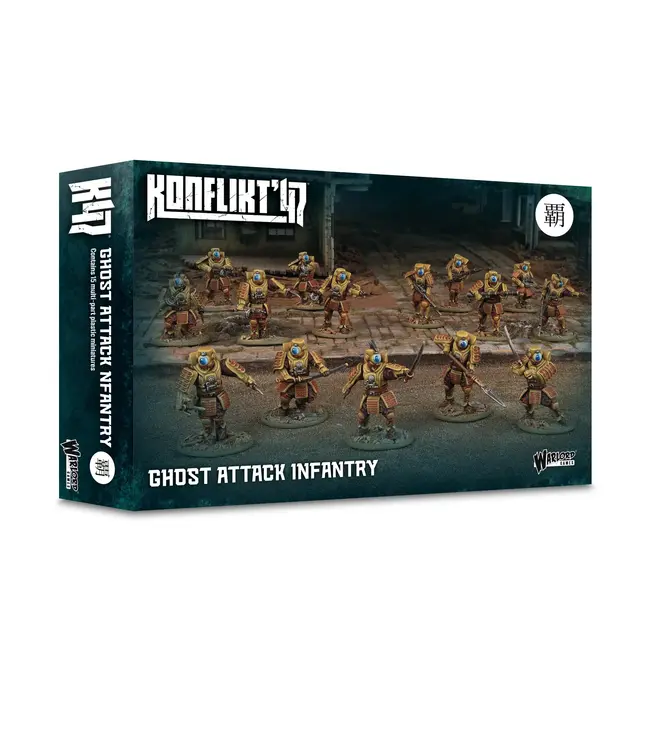 Konflikt '47 Konflikt '47 Empire of Japan Ghost Attack Infantry