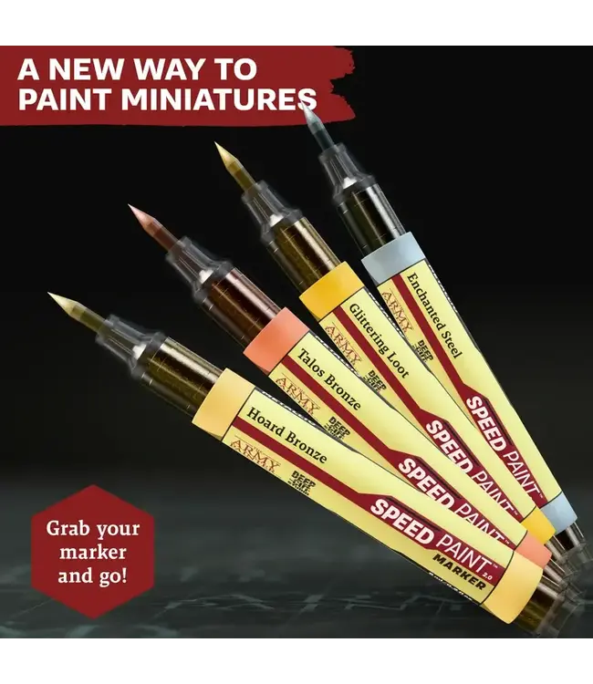 Army Painter Speedpaint Marker Metallics Set
