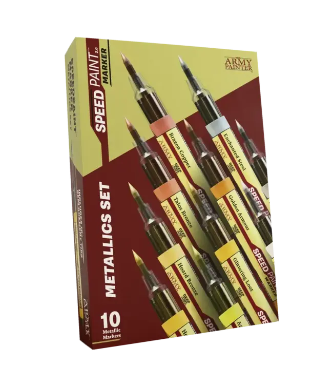 Army Painter Speedpaint Marker Metallics Set