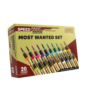 Army Painter Speedpaint Marker Most Wanted Set