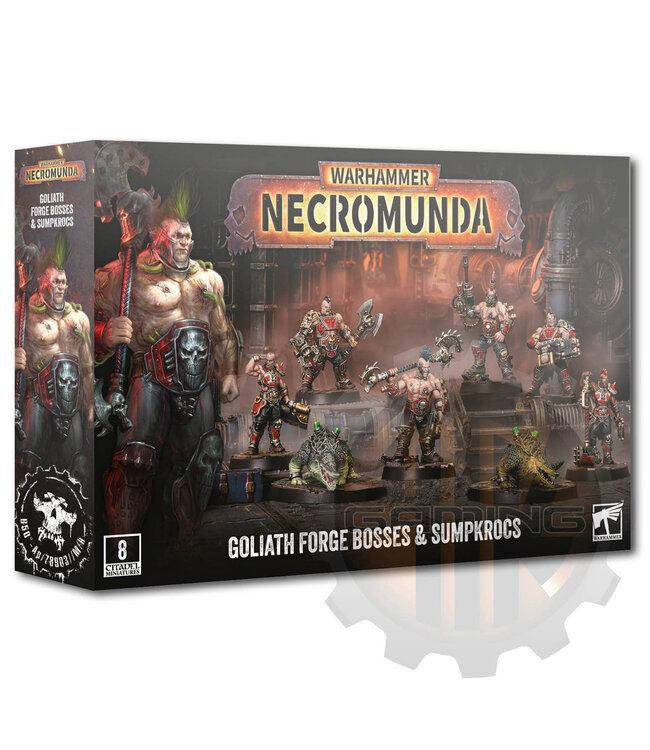 Necromunda Necro: Goliath Forge Bosses & Sumpkrocs