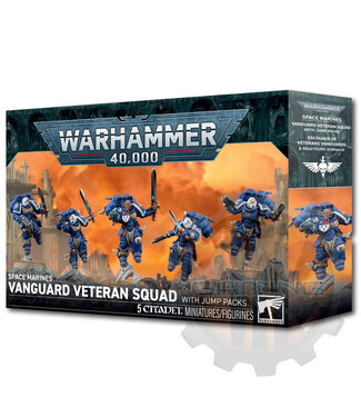 Warhammer 40000 Space Marines: Vanguard Veteran Squad With Jump Packs