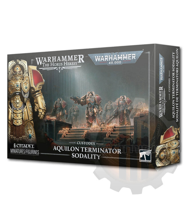 Horus Heresy Custodes: Aquilon Terminator Sodality