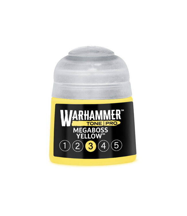 Warhammer Tone Pro Tone Pro:Megaboss Yellow 3 12Ml
