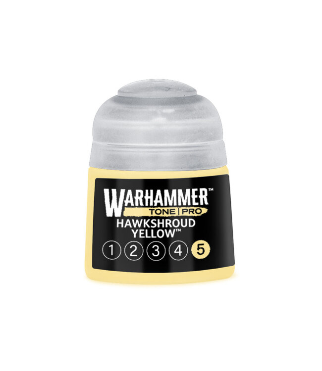 Warhammer Tone Pro Tone Pro:Hawkshroud Yellow 5 12Ml