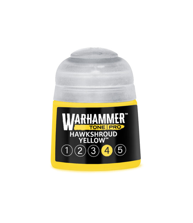 Warhammer Tone Pro Tone Pro:Hawkshroud Yellow 4 12Ml